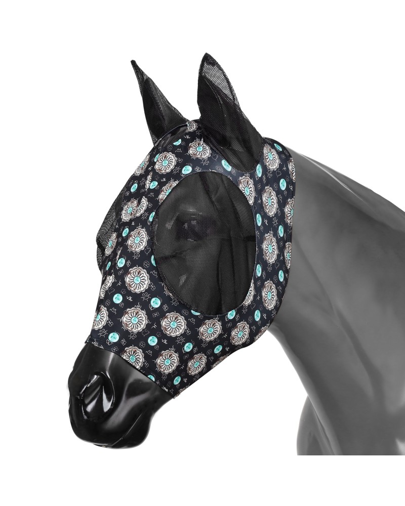 MASQUE ANTIMOUCHE FLY MASK SHOWMAN LYCRA