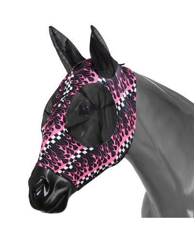 MASQUE ANTIMOUCHE FLY MASK SHOWMAN LYCRA