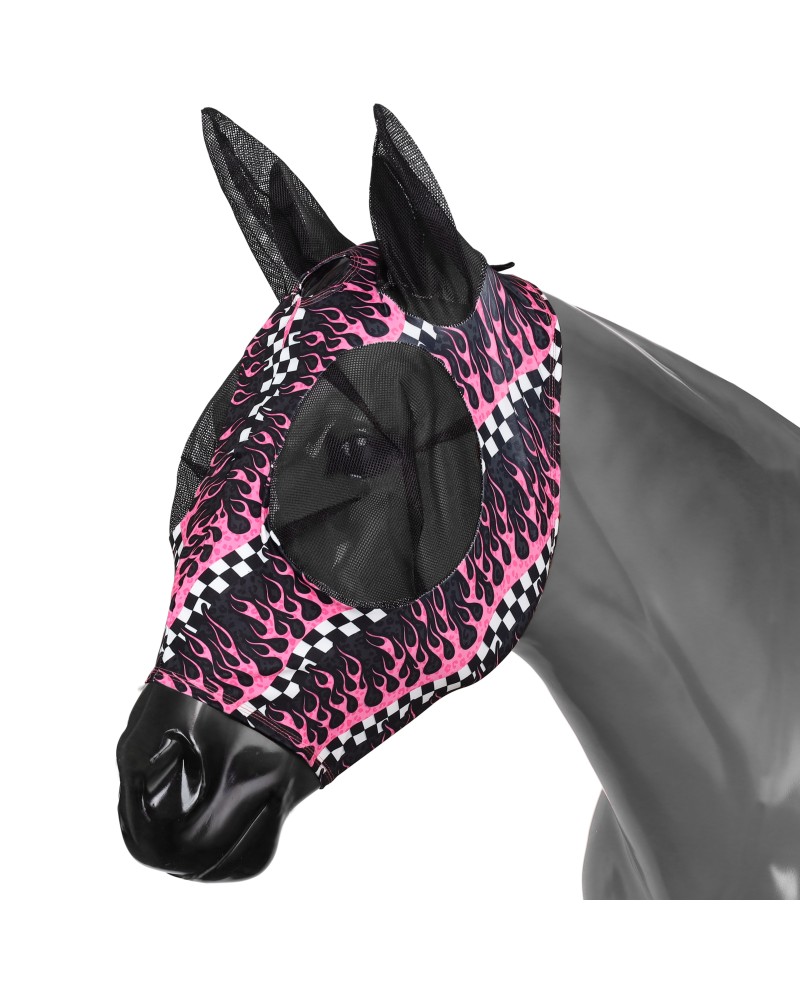 MASQUE ANTIMOUCHE FLY MASK SHOWMAN LYCRA
