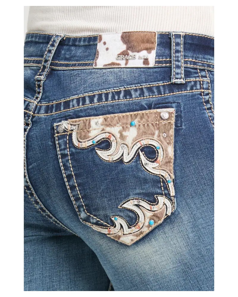 JEANS ARIAT GRACE IN LA CONFORTABLE DURABLE EQUITAION WESTERN