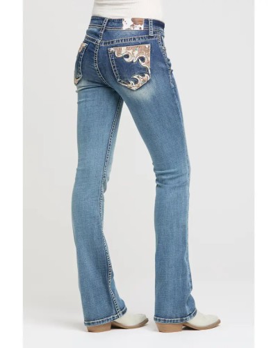 JEANS ARIAT GRACE IN LA CONFORTABLE DURABLE EQUITAION WESTERN