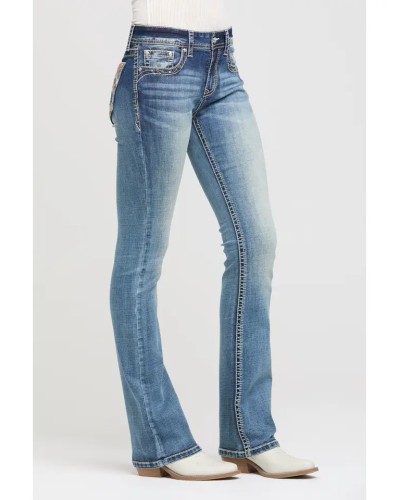 JEANS ARIAT GRACE IN LA CONFORTABLE DURABLE EQUITAION WESTERN