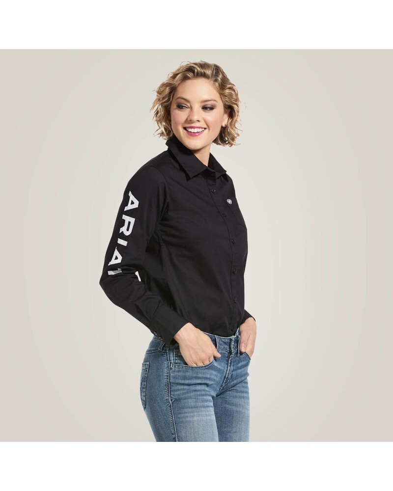 CHEMISE WESTERN AMERICAINE WRANGLER JACK DANIELS STARS AND STRIPES ARIAT