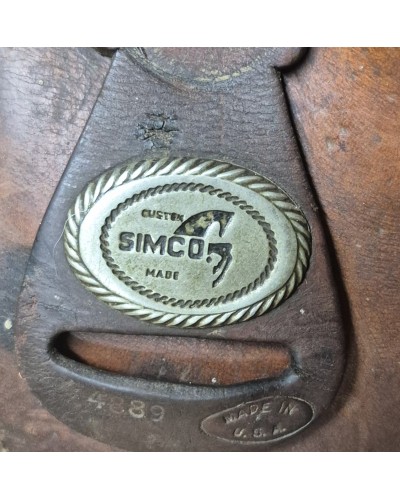 SELLE WESTERN OCCASION EQUITATION AMERICAINE USA CONTINENTAL