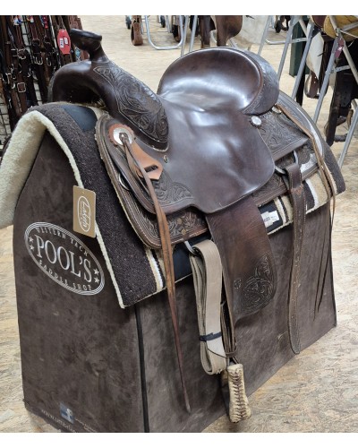 SELLE WESTERN OCCASION EQUITATION AMERICAINE USA CONTINENTAL