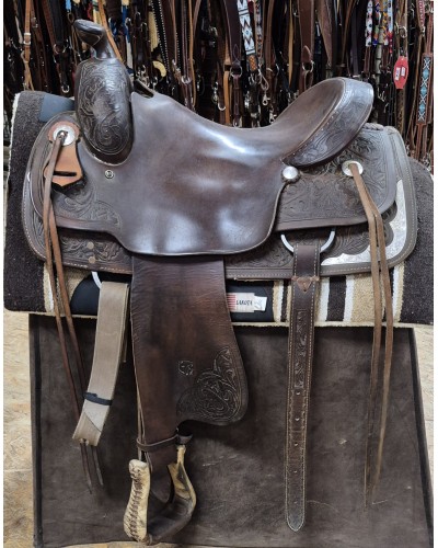 SELLE WESTERN OCCASION EQUITATION AMERICAINE USA CONTINENTAL