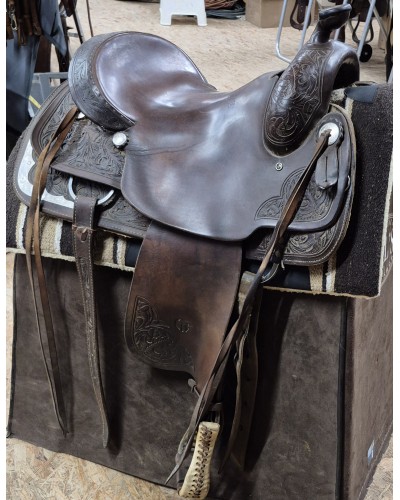SELLE WESTERN OCCASION EQUITATION AMERICAINE USA CONTINENTAL