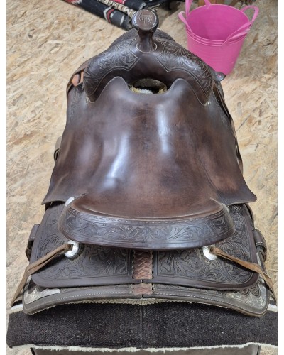SELLE WESTERN OCCASION EQUITATION AMERICAINE USA CONTINENTAL