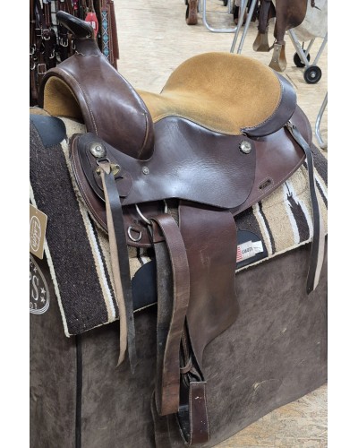 SELLE WESTERN OCCASION EQUITATION AMERICAINE USA CONTINENTAL