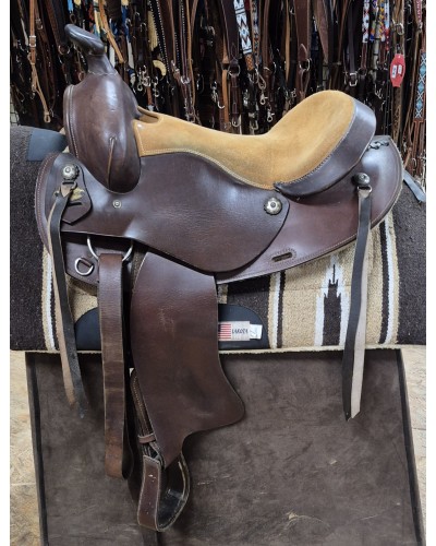 SELLE WESTERN OCCASION EQUITATION AMERICAINE USA CONTINENTAL