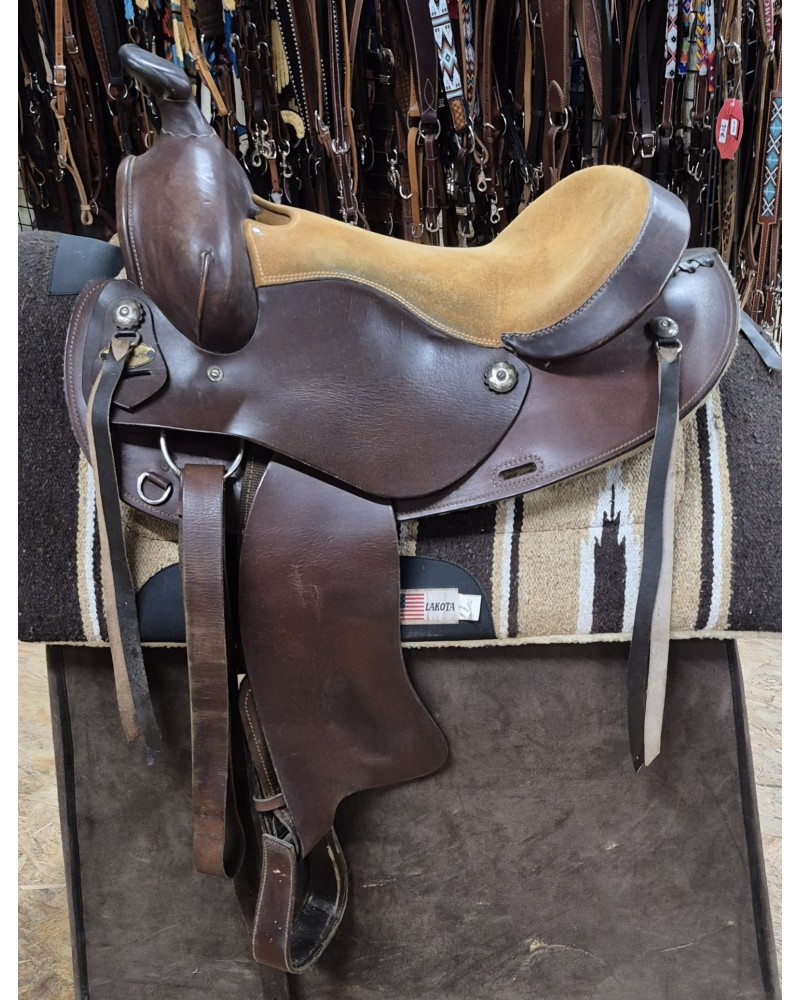 SELLE WESTERN OCCASION EQUITATION AMERICAINE USA CONTINENTAL