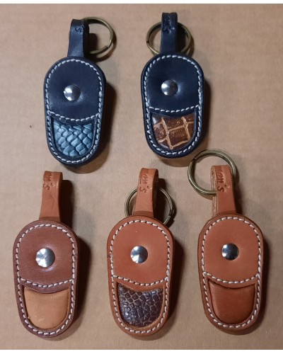 PORTE CLEF CUIR