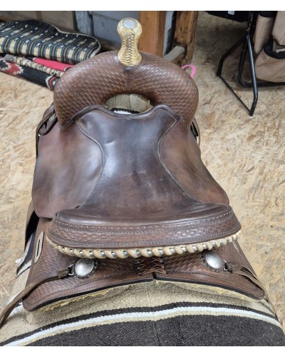 SELLE WESTERN OCCASION EQUITATION AMERICAINE USA CONTINENTAL