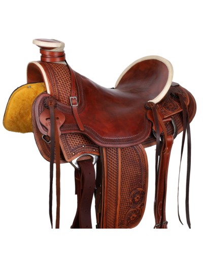 SELLE WESTERN DENVER WESTWOOD CIRCLE GARLAND DOUBLE T POOLS CONTINENTAL EQUIFLEX