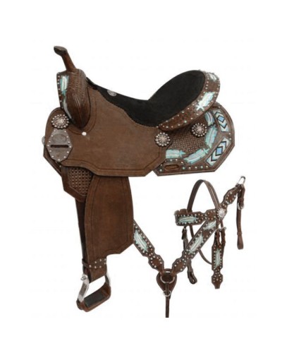 selle équitation western Hwest barrel compétition wade reining roping Pools west coast lakota denver DOUBLE S