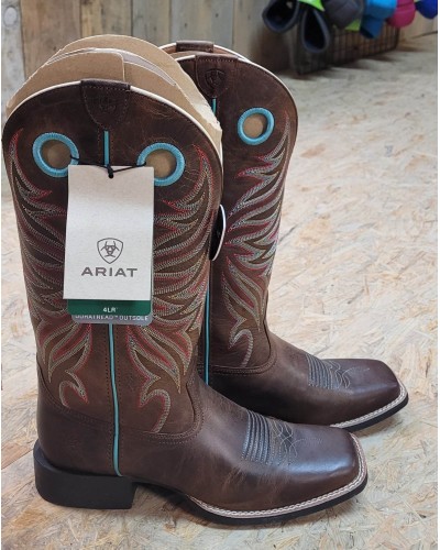 BOTTE TRAVAIL AMERICAINE ROBUSTE EQUITATION WESTERN