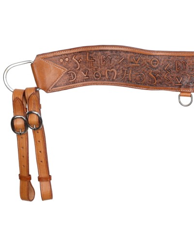 COLLIER DE CHASSE WESTERN AMERICAIN TRAVAIL POOLS LAKOTA WEST COAST H WEST