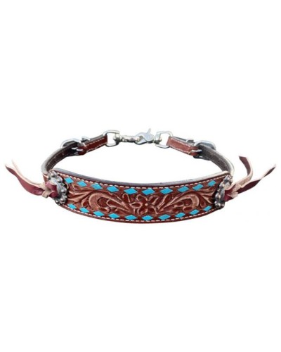 COLLIER DE CHASSE WESTERN AMERICAIN TRAVAIL POOLS LAKOTA WEST COAST H WEST