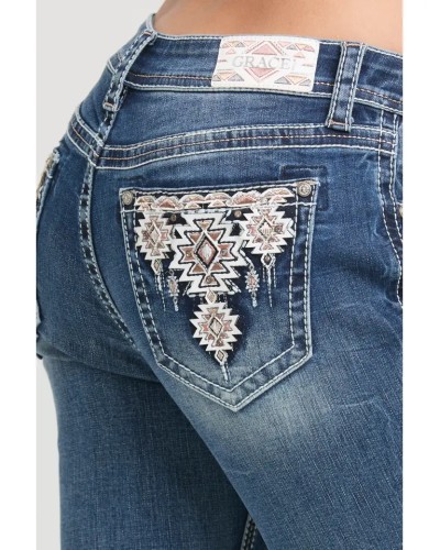 JEANS ARIAT GRACE IN LA CONFORTABLE DURABLE EQUITAION WESTERN
