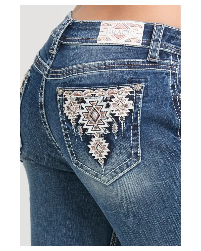 JEANS ARIAT GRACE IN LA CONFORTABLE DURABLE EQUITAION WESTERN
