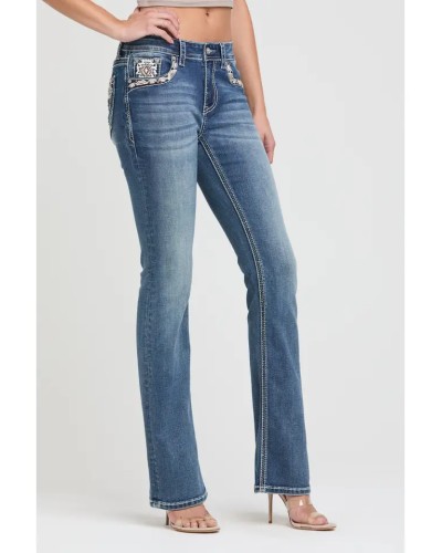 JEANS ARIAT GRACE IN LA CONFORTABLE DURABLE EQUITAION WESTERN