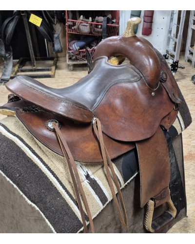 SELLE WESTERN OCCASION EQUITATION AMERICAINE USA CONTINENTAL