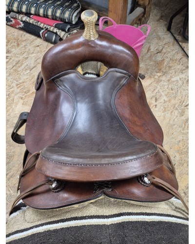SELLE WESTERN OCCASION EQUITATION AMERICAINE USA CONTINENTAL