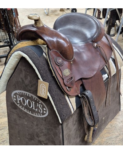 SELLE WESTERN OCCASION EQUITATION AMERICAINE USA CONTINENTAL