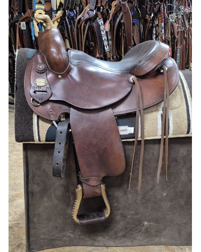 SELLE WESTERN OCCASION EQUITATION AMERICAINE USA CONTINENTAL
