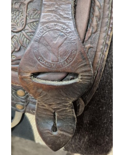 SELLE WESTERN OCCASION EQUITATION AMERICAINE USA CONTINENTAL