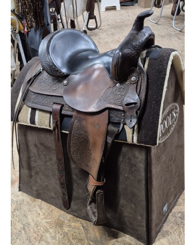 SELLE WESTERN OCCASION EQUITATION AMERICAINE USA CONTINENTAL