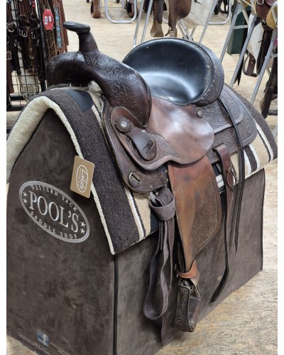 SELLE WESTERN OCCASION EQUITATION AMERICAINE USA CONTINENTAL
