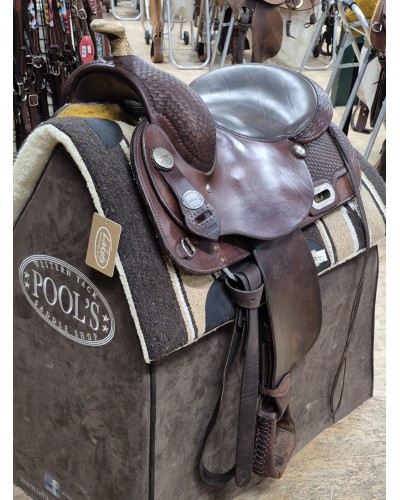 SELLE WESTERN OCCASION EQUITATION AMERICAINE USA CONTINENTAL