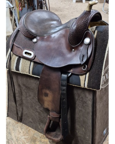 SELLE WESTERN OCCASION EQUITATION AMERICAINE USA CONTINENTAL