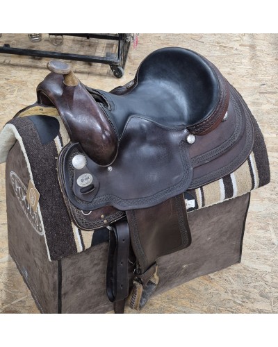 SELLE WESTERN OCCASION EQUITATION AMERICAINE USA CONTINENTAL