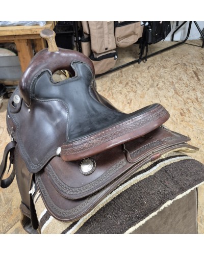 SELLE WESTERN OCCASION EQUITATION AMERICAINE USA CONTINENTAL
