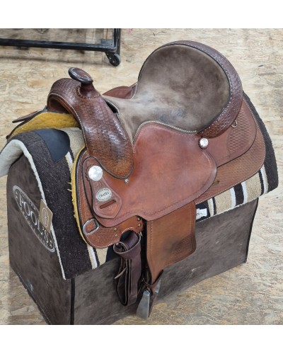 SELLE WESTERN OCCASION EQUITATION AMERICAINE USA CONTINENTAL