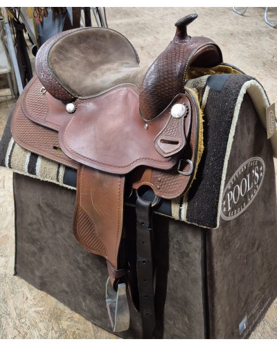 SELLE WESTERN OCCASION EQUITATION AMERICAINE USA CONTINENTAL
