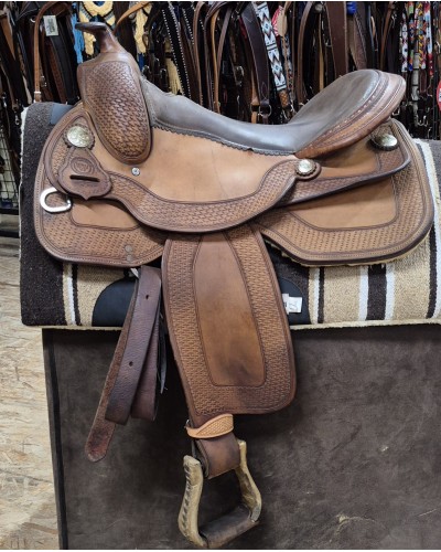 SELLE WESTERN OCCASION EQUITATION AMERICAINE USA CONTINENTAL