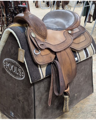 SELLE WESTERN OCCASION EQUITATION AMERICAINE USA CONTINENTAL