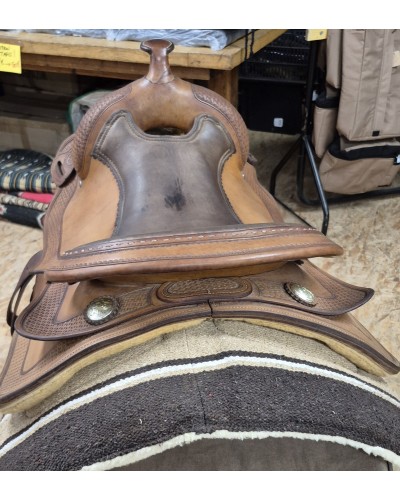SELLE WESTERN OCCASION EQUITATION AMERICAINE USA CONTINENTAL