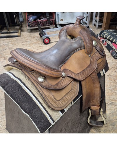 SELLE WESTERN OCCASION EQUITATION AMERICAINE USA CONTINENTAL