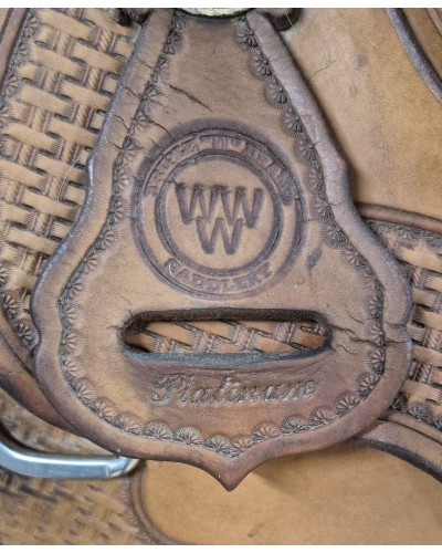 SELLE WESTERN OCCASION EQUITATION AMERICAINE USA CONTINENTAL