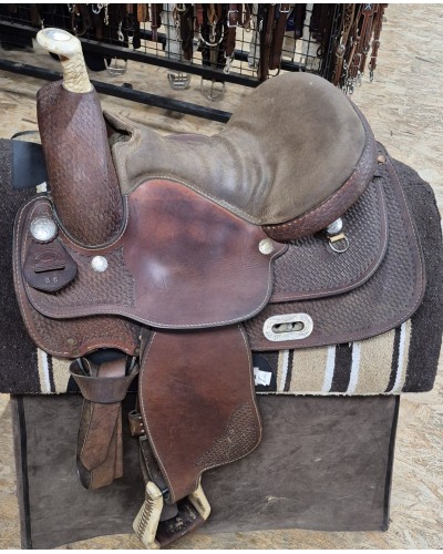 SELLE WESTERN OCCASION EQUITATION AMERICAINE USA CONTINENTAL