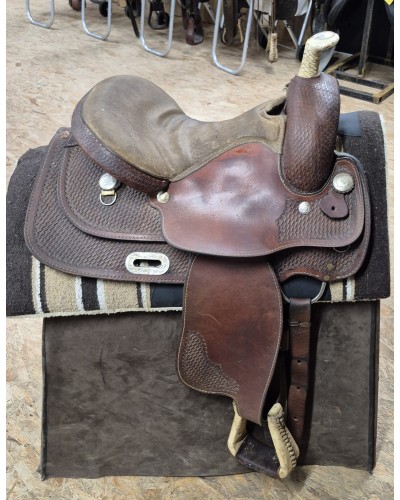 SELLE WESTERN OCCASION EQUITATION AMERICAINE USA CONTINENTAL