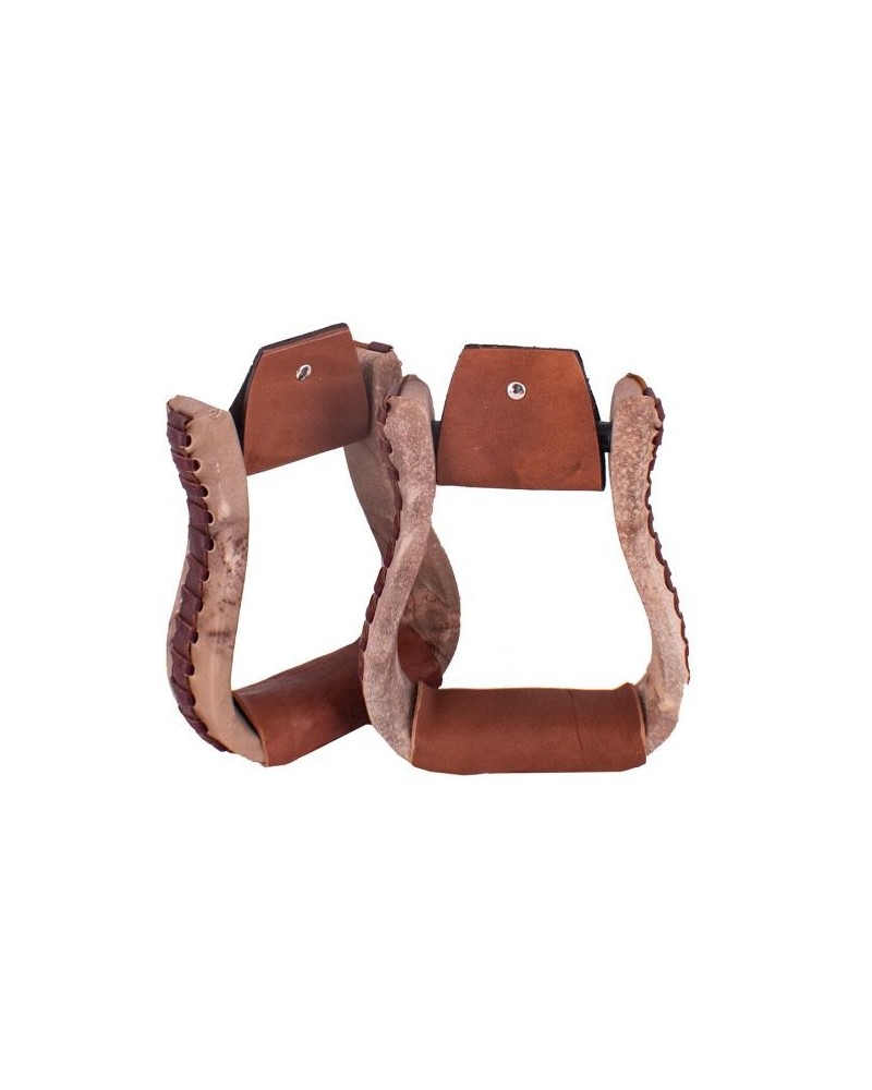 Étrier D'équitation Western Sur Mesure En Rawhide