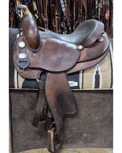 SELLE WESTERN OCCASION EQUITATION AMERICAINE USA CONTINENTAL