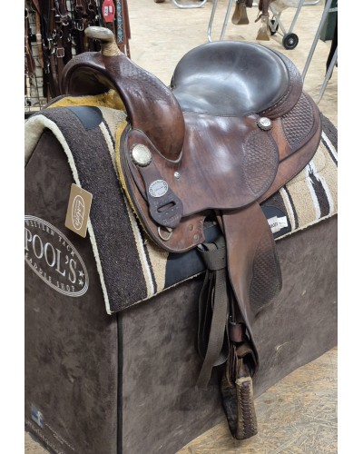 SELLE WESTERN OCCASION EQUITATION AMERICAINE USA CONTINENTAL
