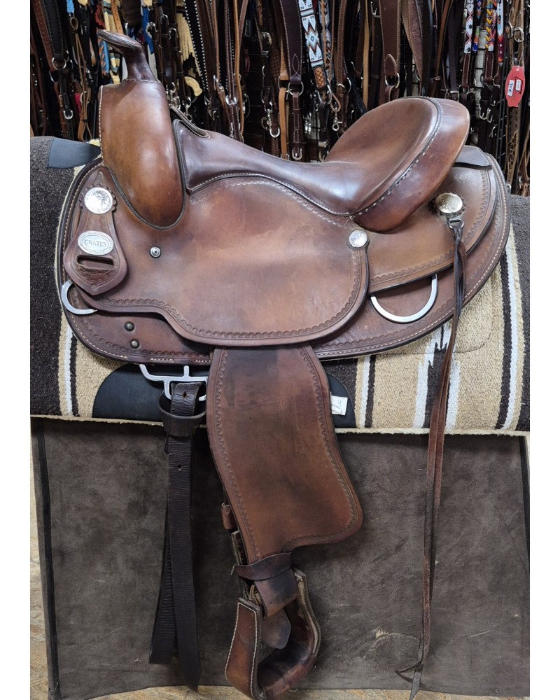 SELLE WESTERN OCCASION EQUITATION AMERICAINE USA CONTINENTAL