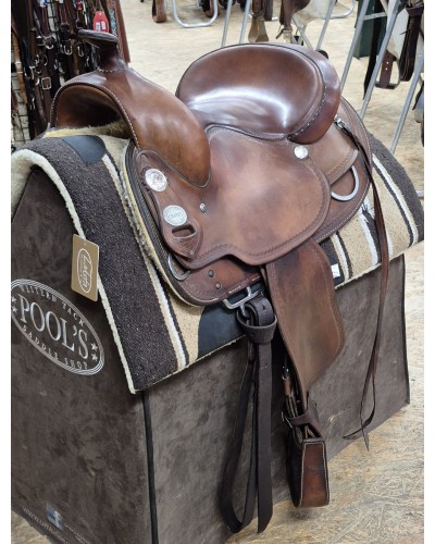 SELLE WESTERN OCCASION EQUITATION AMERICAINE USA CONTINENTAL